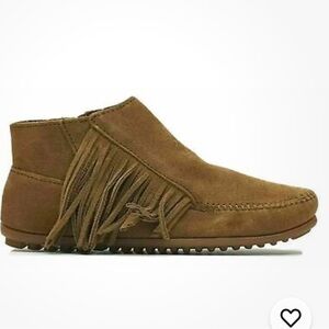 Minnetonka Women's Moccasin in Dusty Brown NWOT